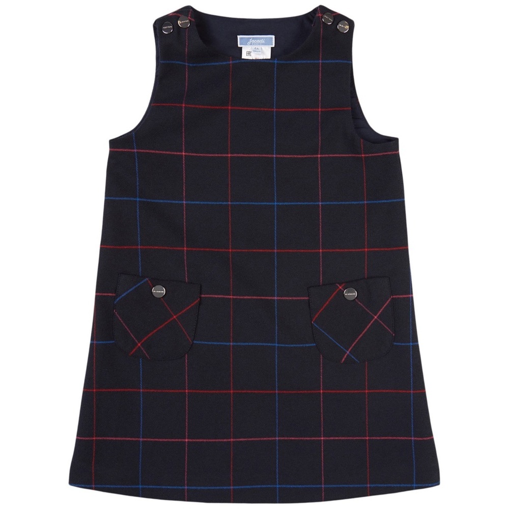 Jacadi Girls Sleeveless Dress Size 10, Pre-owned